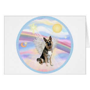 Clouds - German Shepherd (#3) Angel