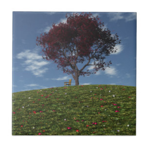 Clouds Go Sailing By Decorative Tile