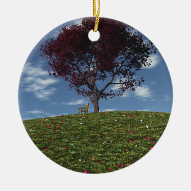 Clouds Go Sailing By Ornament (Front)