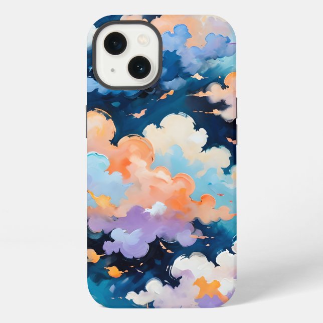 Clouds in Motion iPhone Case (Back)