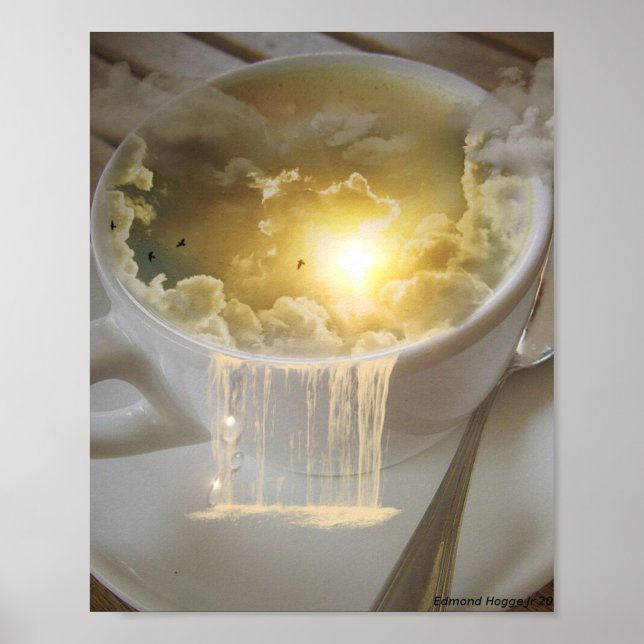 Clouds in my Coffee Poster (Front)