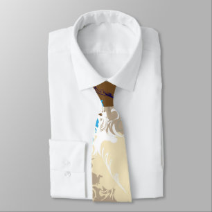 Clouds In My Coffee Tie