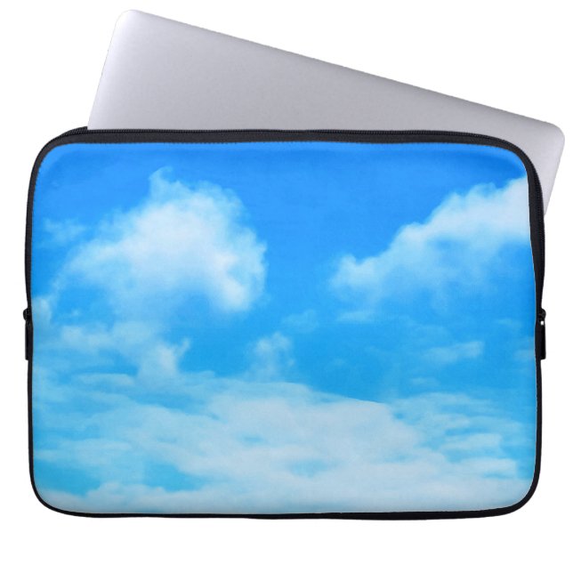 Clouds In Ottawa Blue Skies. Buy Now Laptop Sleeve (Front)