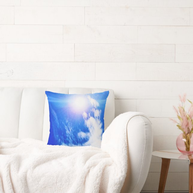 Clouds In Ottawa Sunny Skies. Buy Now Cushion (Couch)