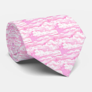 Clouds in Pink Decor Tie