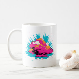 Clouds in the 90s coffee mug
