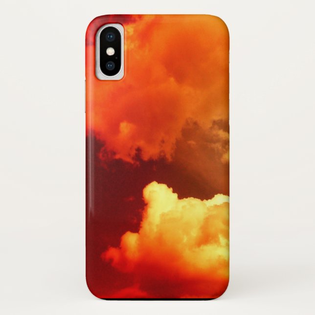 CLOUDS IN THE RED SKY Case-Mate iPhone CASE (Back)