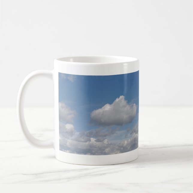Clouds in the Sky Coffee Mug (Left)