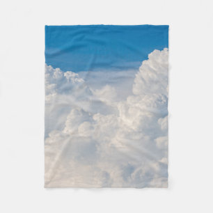 Clouds in the Sky Fleece Blanket