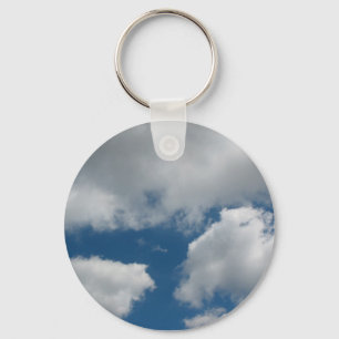 clouds key ring