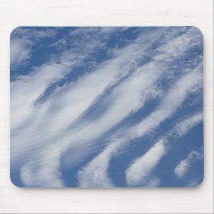 clouds lay down mouse pad