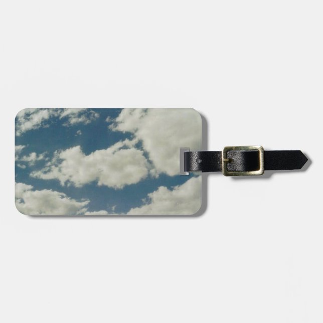 Clouds Luggage Tag (Front Horizontal)