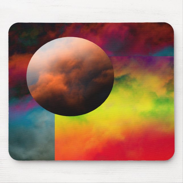 Clouds Mouse Pad (Front)