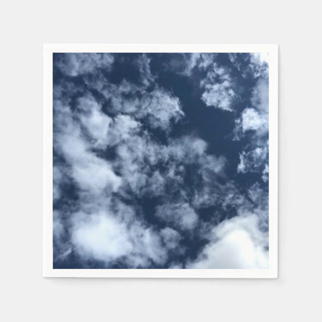 Clouds - napkin (Front)