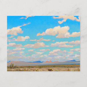 Clouds of a Summer Afternoon by Maynard Dixon Postcard