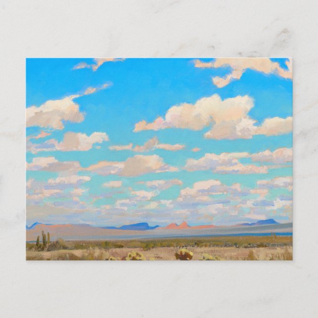 Clouds of a Summer Afternoon by Maynard Dixon Postcard (Front)