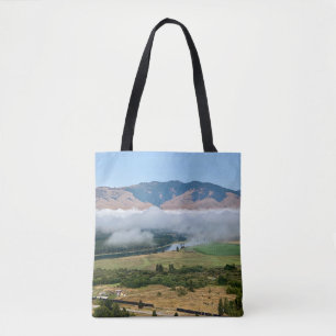 Clouds Over Flathead River Tote Bag
