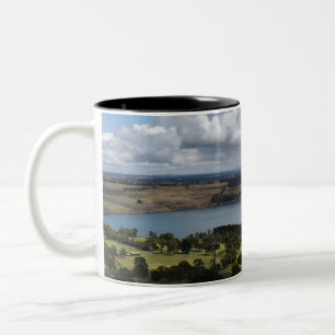 Clouds over Lake Gnotuk Camperdown Two-Tone Mug