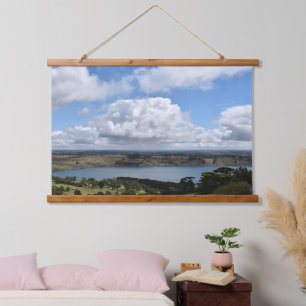 Clouds over Lake Gnotuk Camperdown Wall Tapestry