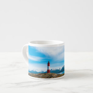 Clouds over lighthouse near Ushuaia, Argentina Espresso Cup