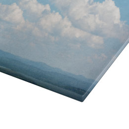 Clouds Over Mountains Cutting Board