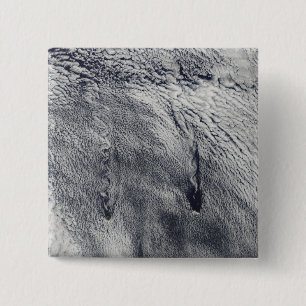 Clouds over the Juan Fernandez Islands 15 Cm Square Badge
