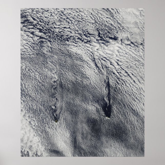 Clouds over the Juan Fernandez Islands Poster (Front)