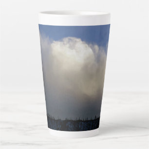 Clouds Over the Ridge Latte Mug