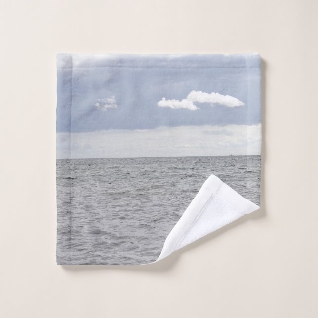 Clouds over the see wash cloth (Wash Cloth)