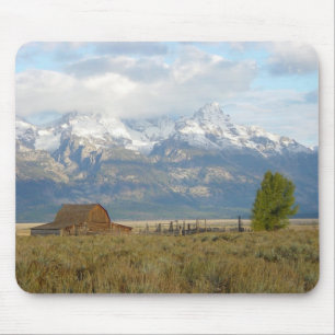 Clouds Over the Tetons Mouse Pad