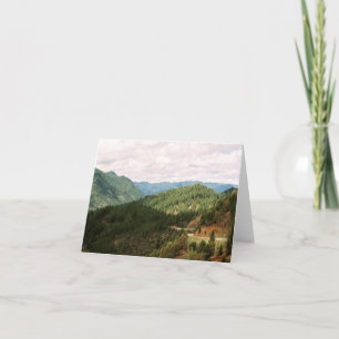 Clouds over the Valley....... Card