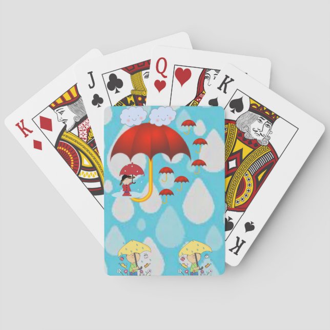 Clouds Playing Card Deck (Back)