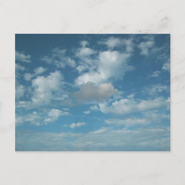 clouds postcard (Front)