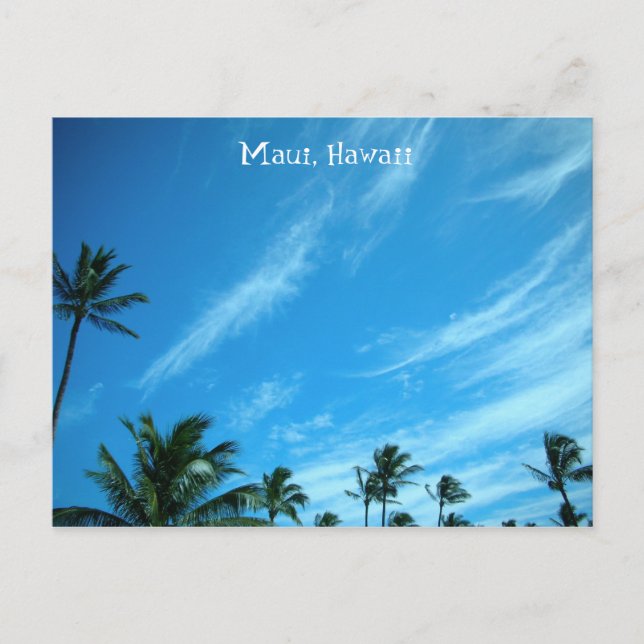 Clouds Postcard (Front)