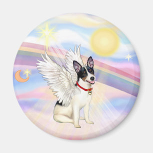 Clouds - Rat Terrier Angel Magnet