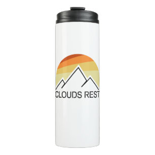Clouds Rest Mountain Yosemite Retro Thermal Tumbler