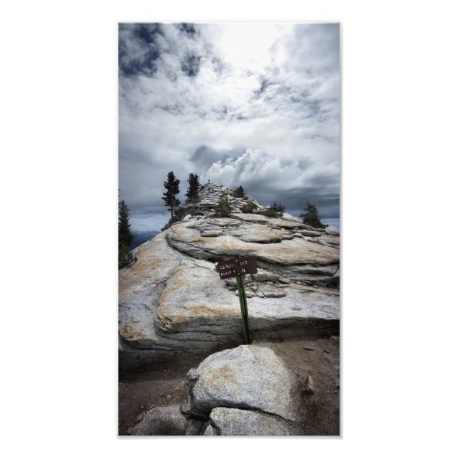 Clouds Rest - Yosemite Photo Print (Front)