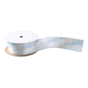 Clouds Ribbon / Use Updated Link in Description Satin Ribbon