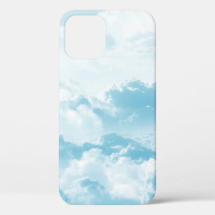 Clouds sky cartoon vector images iPhone 12 case