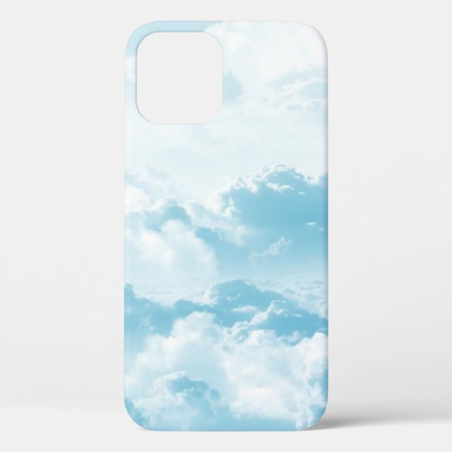 Clouds sky cartoon vector images Case-Mate iPhone case (Back)