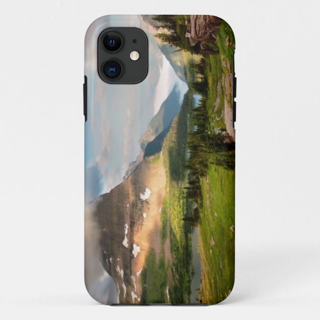 Clouds Sweeping Through Mountains Case-Mate iPhone Case (Back)