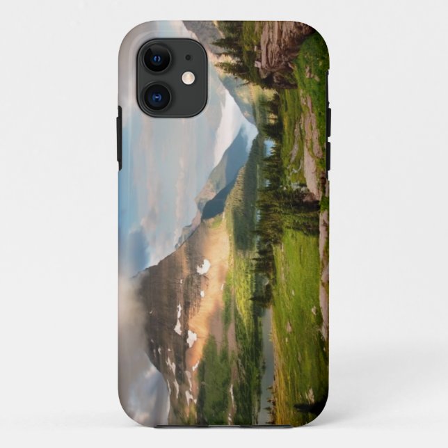 Clouds Sweeping Through Mountains Case-Mate iPhone Case (Back)