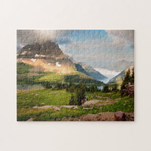 Clouds Sweeping Through Mountains Jigsaw Puzzle