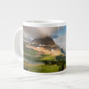 Clouds Sweeping Through Mountains Large Coffee Mug