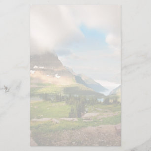 Clouds Sweeping Through Mountains Stationery