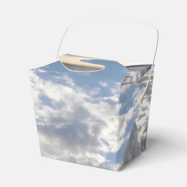 Clouds Take Out Favour Box (Front Side)
