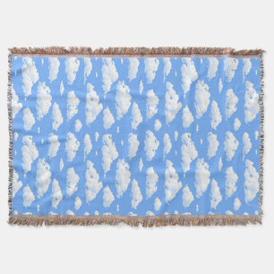 Clouds Throw Blanket