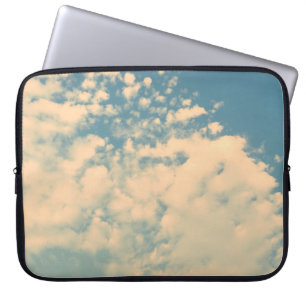 Clouds - vintage effect style pictureshome decor, laptop sleeve