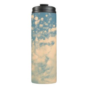 Clouds - vintage effect style pictureshome decor, thermal tumbler