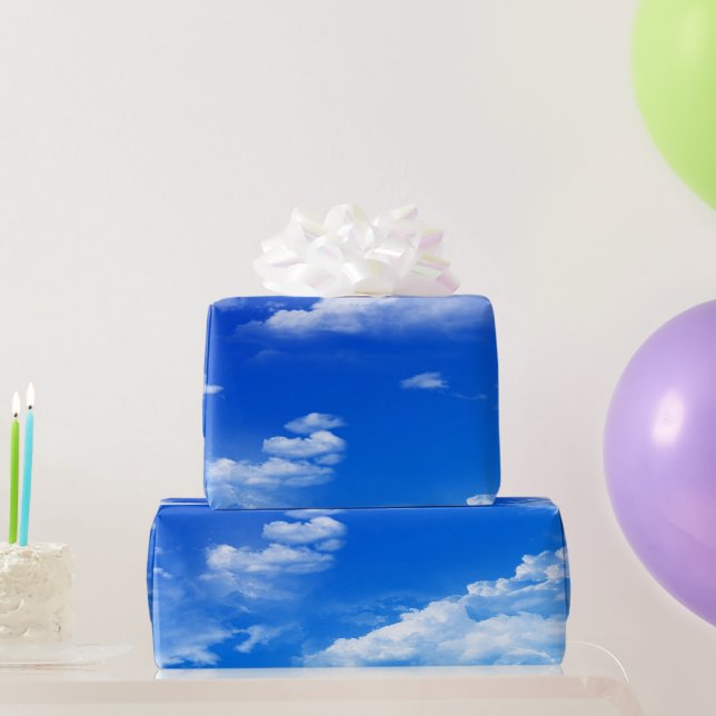 Clouds Wrapping Paper (Party Gifts)